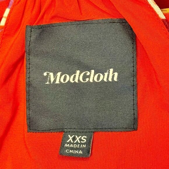 NWOT Modcloth Dress Burgundy Floral Illuminated Elegance Halter Maxi Dress XXS - Picture 6 of 11